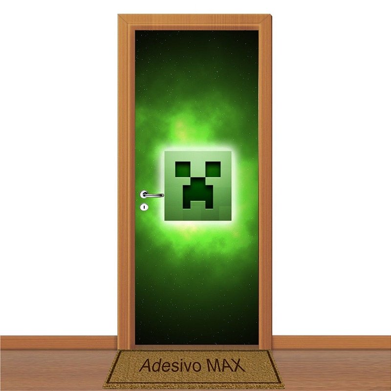 Adesivo de Parede MINECRAFT CREEPER - Adesivos de Box, Parede, Decoração em  Geral