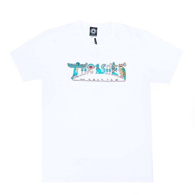 Camiseta Thrasher Magazine Hieroglyphics Branco - Affluence Urban Store -  Streetwear & Skate