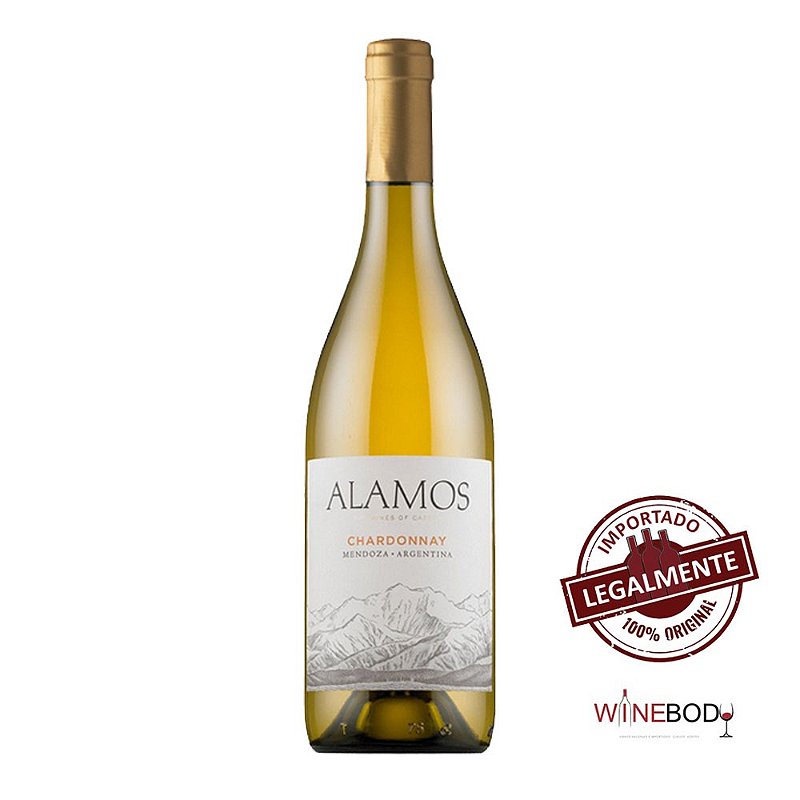 Vinho Alamos Chardonnay, Mendoza, Argentina