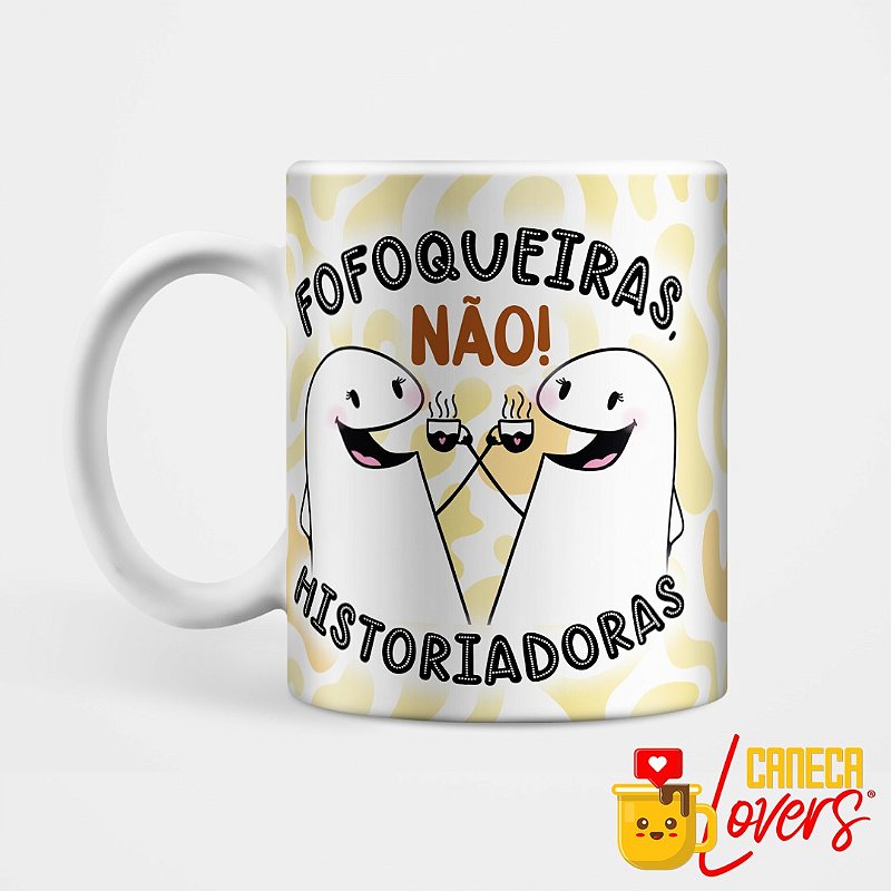 Caneca Flork Amigas Fofoqueiras N O Caneca Lovers