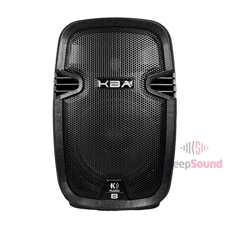 Caixa Ativa 110W 8 polegadas KBA 8 - K-AUDIO - KEEPSOUND - Loja de