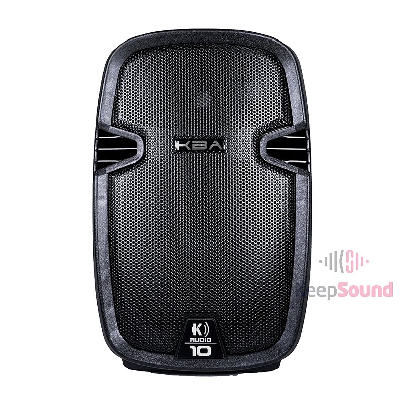 Caixa Ativa 130W 10 polegadas KBA 10 - K-AUDIO - KEEPSOUND - Loja