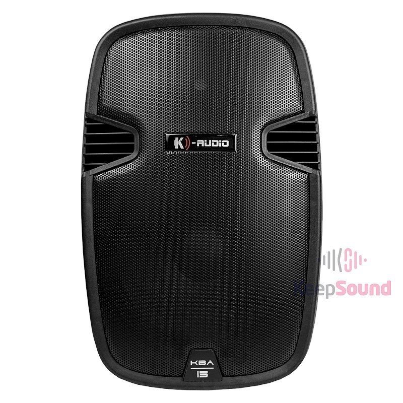 Caixa Ativa 350W 15 polegadas KBA 15 - K-AUDIO - KEEPSOUND - Loja