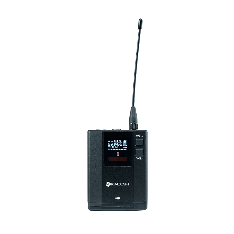 Transmissor Bodypack Kadosh K6b B6 - KEEPSOUND - Loja de