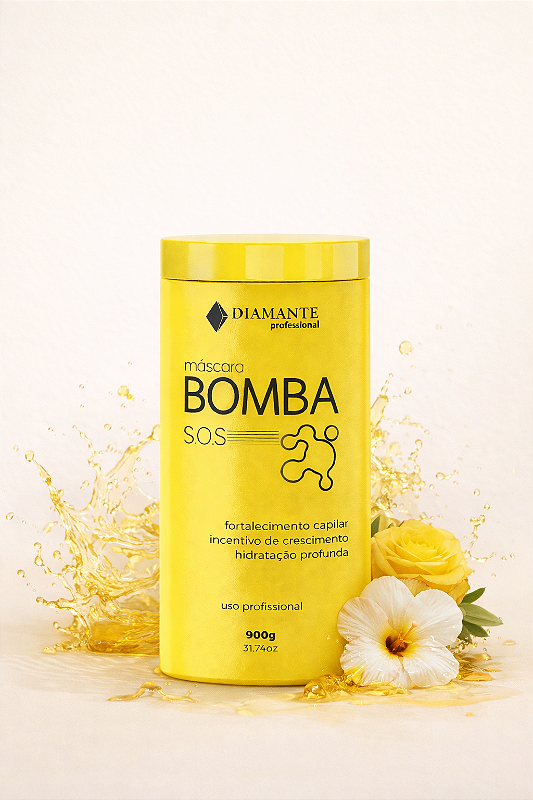 Máscara Bomba Profissional 900 g