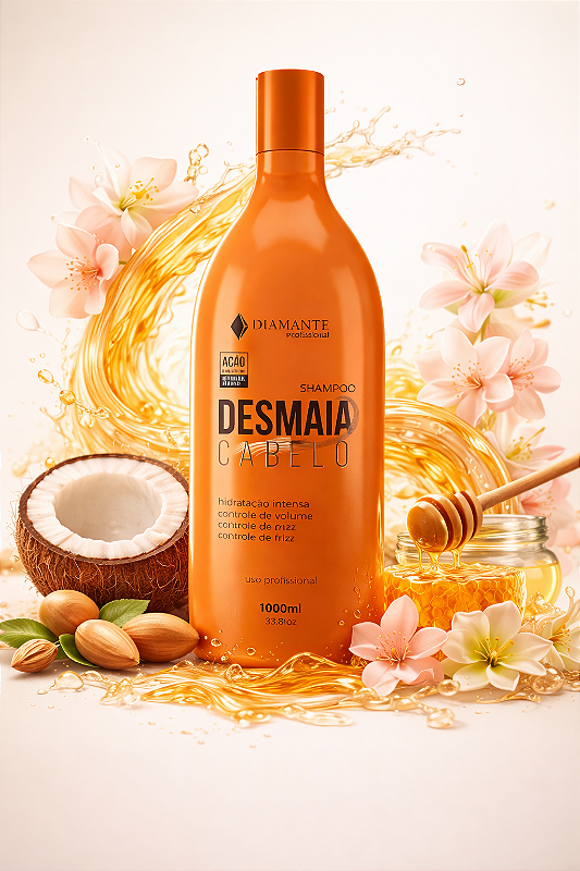 Shampoo Desmaia Cabelo Profissional 1 L
