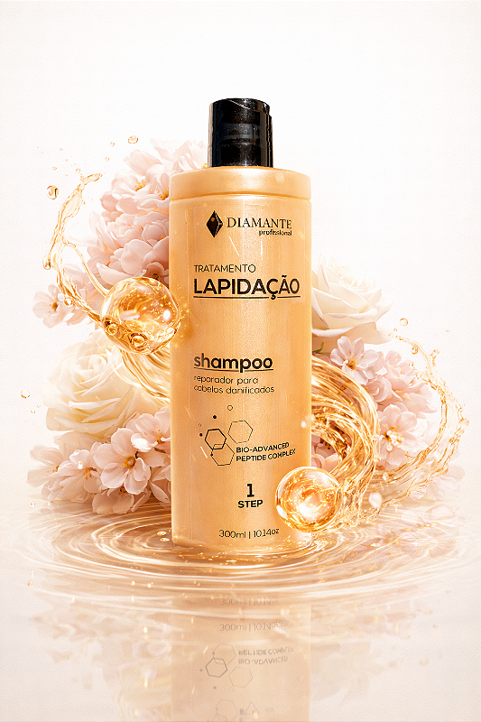 Shampoo Lapidação 300ml - Step 1