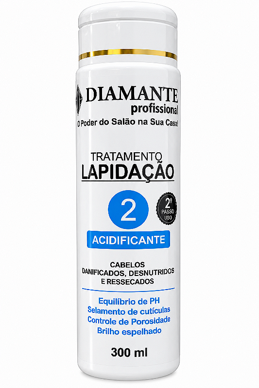 Selador de Cutícula Lapidação 300ml - Step 2 (passo 2)