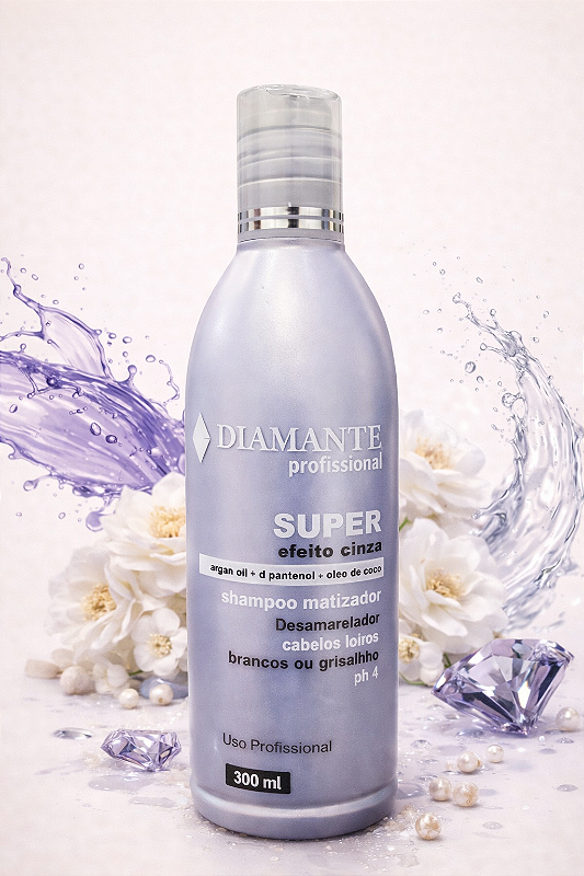 Shampoo Super Efeito Cinza 300 ml