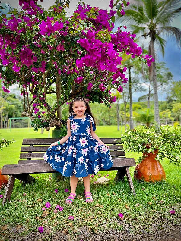 Vestido Mãe e Filha Floral Azul - Infantil - Ss boutique Infantil -Tem de  tudo para aquela criança que anda no estilo.