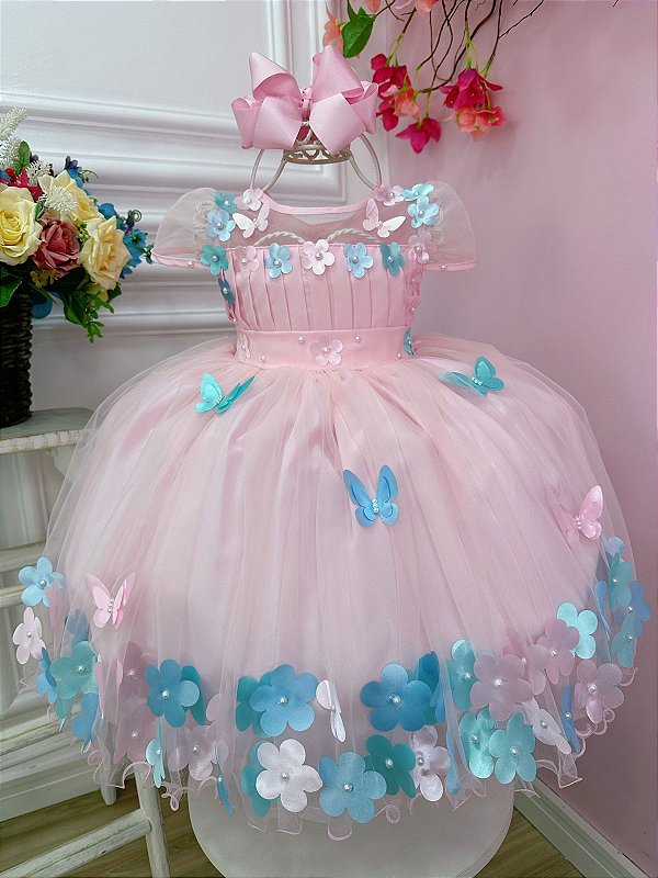 Vestido luxo jardim encantado sales