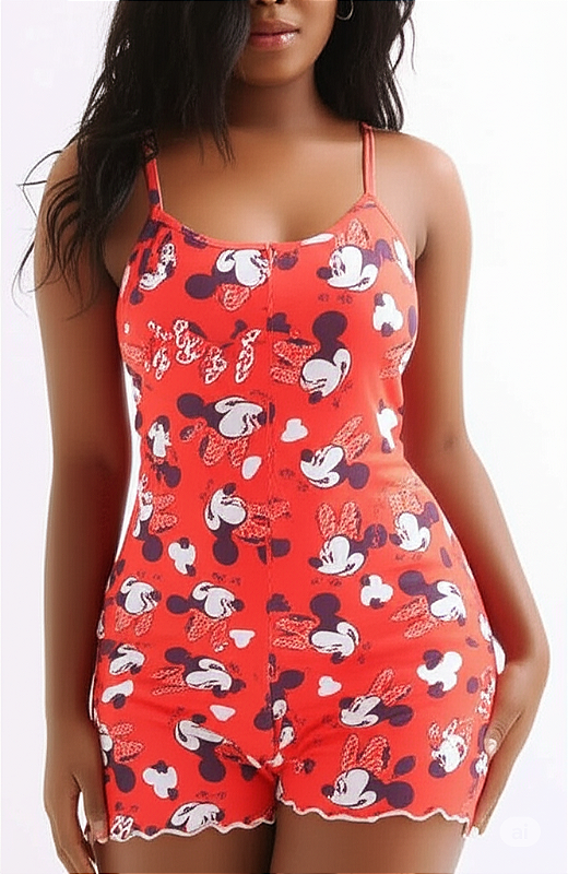 Pijama Macaquinho Personagens