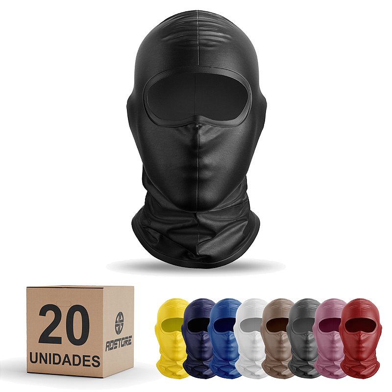 Kit 20 Balaclava Touca Ninja Adstore Premium - ADSTORE | Roupas ...