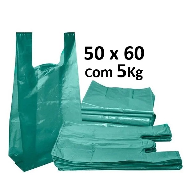 SACOLA (Mega Forte) 50x60 Multicor com 5KG