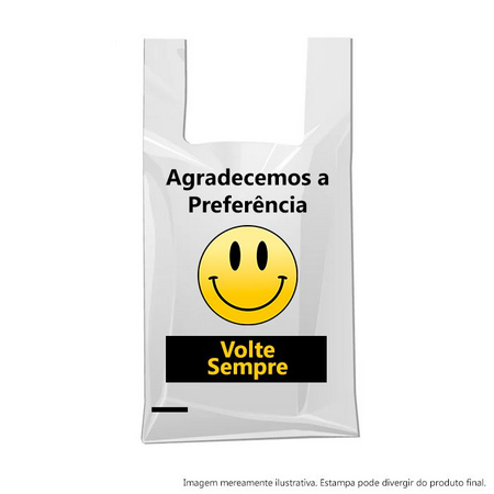 Sacolas Volte Sempre 40x50 (Mega Forte) com 2,5Kg