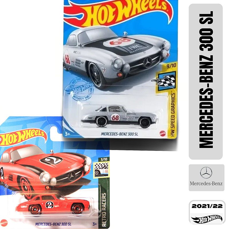 Carrinhos Hot Wheels Coleção- Retro Racers Original Lacrad