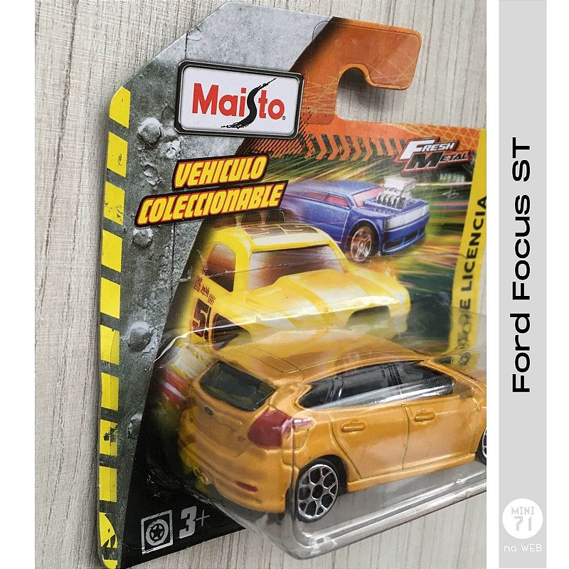 Maisto Ford Focus ST amarelo 1 64 Mini71 na Web