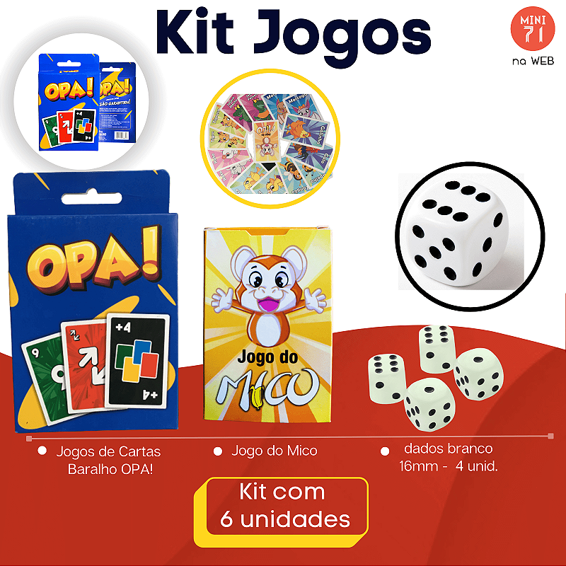 Jogo de Cartas OPA!