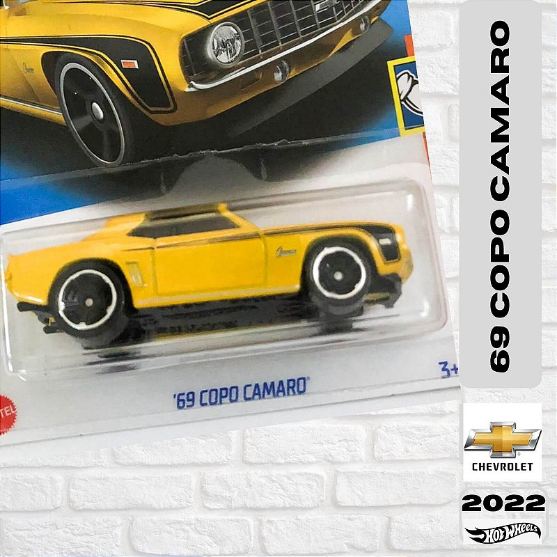 50th Anniversary Hot Wheels 68 Copo Camaro Hot Wheels 69 Copo