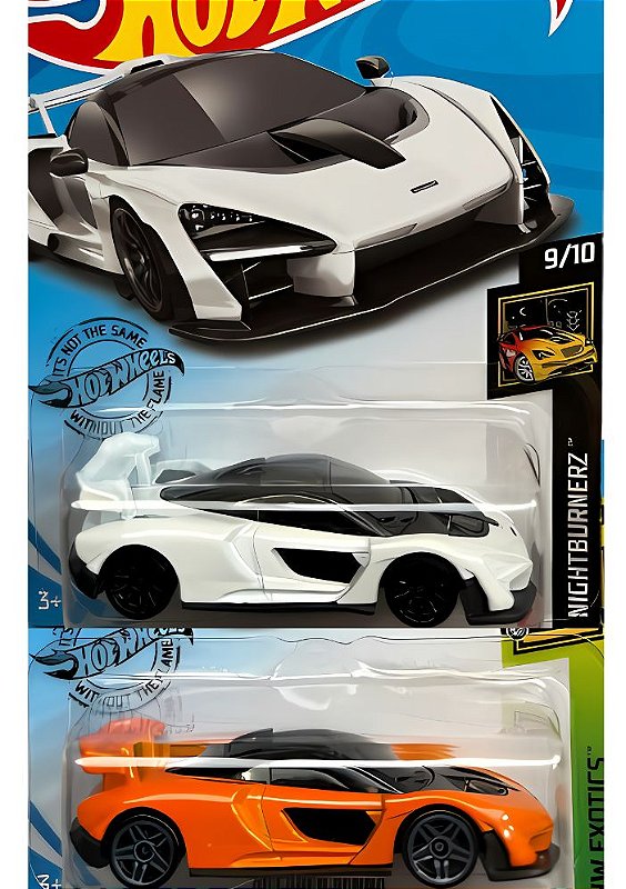 Miniatura Hot Wheels - McLaren Senna escala 1/64 | Mini71 - Mini71