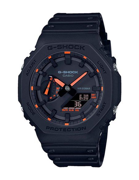 Relógio Casio G-shock Oak Neon Ga-2100-1a4dr - VBGPS