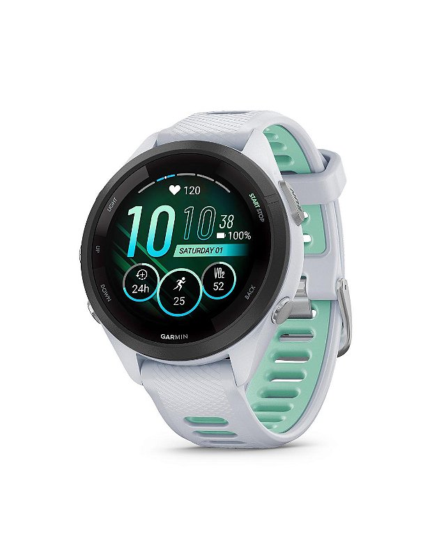 Garmin Forerunner 265s Music Branco/neo 42MM - VBGPS