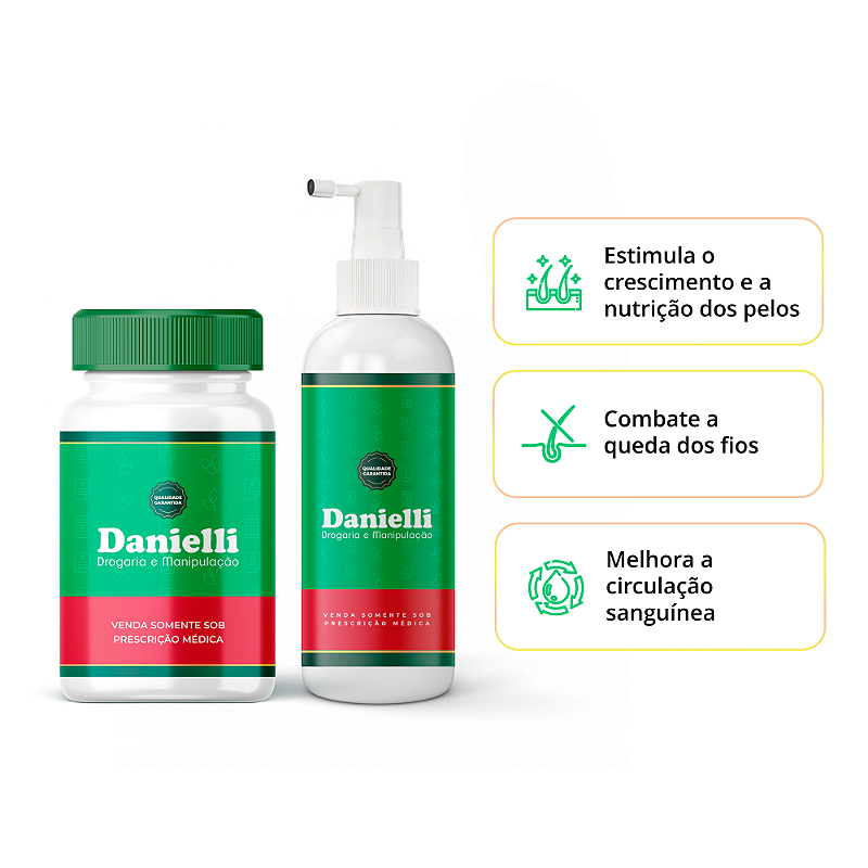 Minoxidil Finasteride Drogaria E Farmácia De Manipulação Danielli 