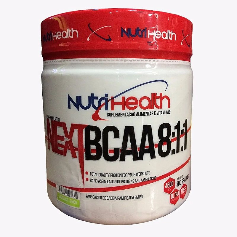 Bcaa 8:1:1 - 300g - Nutri Health