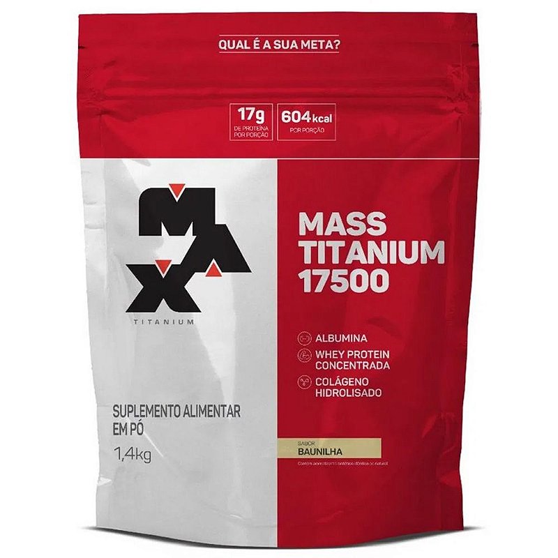 Mass Titanium 17500 - 1,4kg - Max Titanium