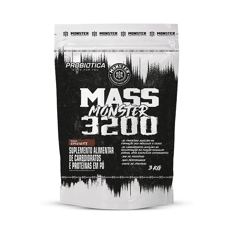 Mass Monster 3200 3kg - Probiótica