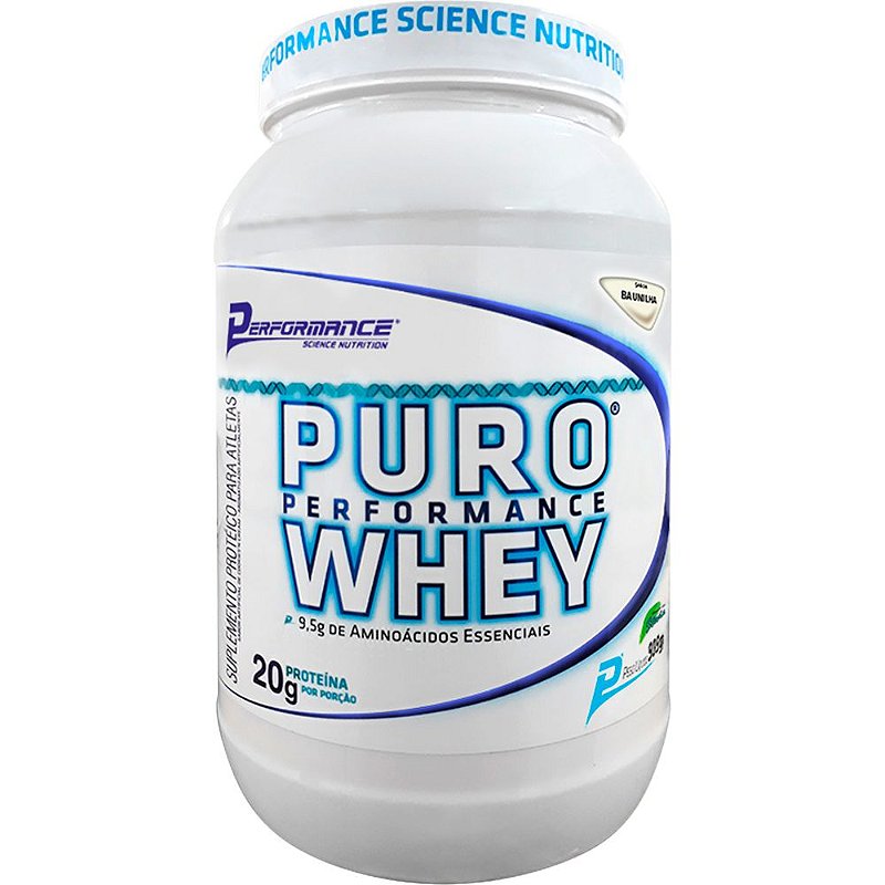 Whey Protein Concentrado  Puro Performance - 909g - Performance Nutrition