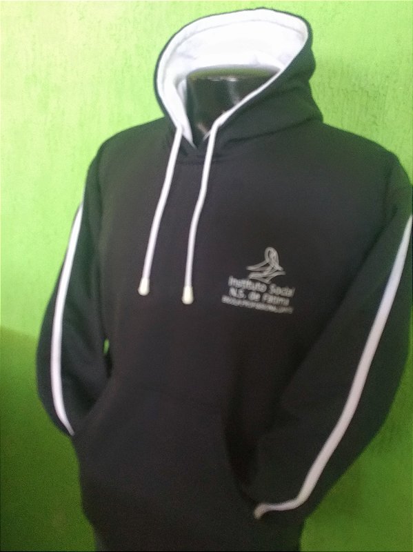 BLUSÃO MOLETOM FECHADO INSTITUTO N.S. DE FÁTIMA