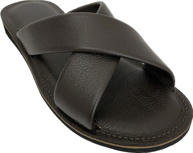 Chinelo cruzado original Café