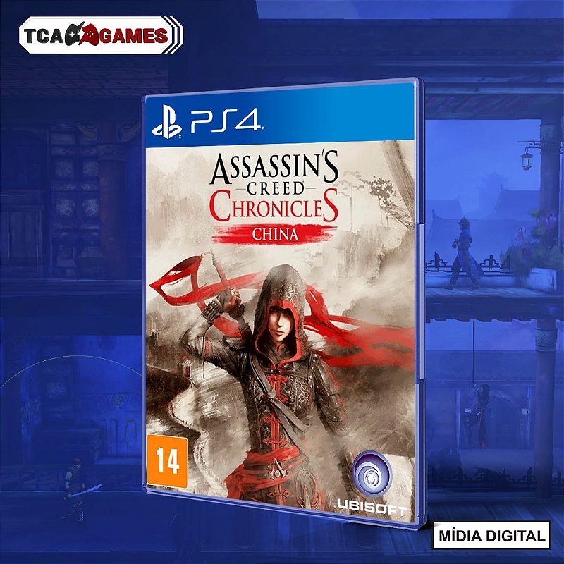 Assassin's Creed Chronicles: China - PS4 - Mídia Digital - Jogos digitais  para Ps4, Ps5, Xbox One e Series.