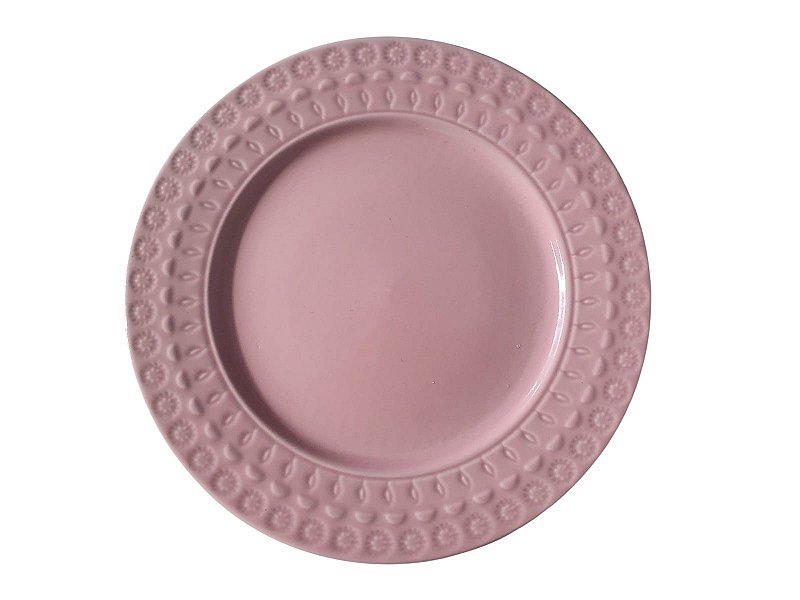 Prato raso porcelana Grace Rose Wolff