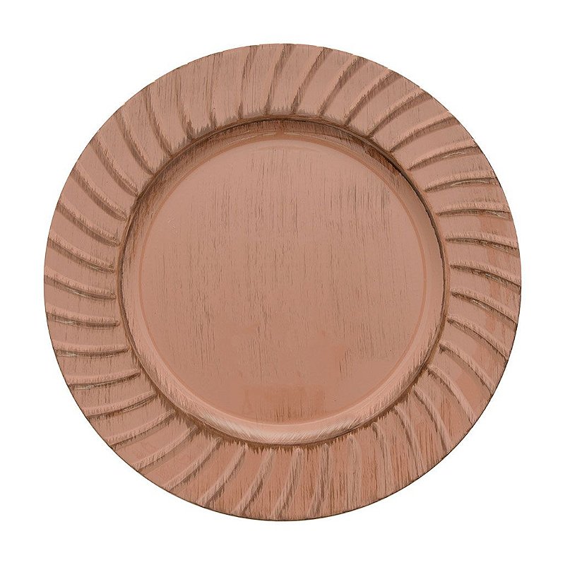 Sousplat Dórico Terroso de 33cm