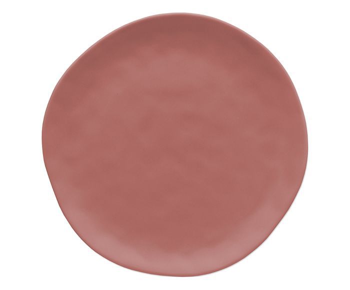 Prato raso linha Organic terracota