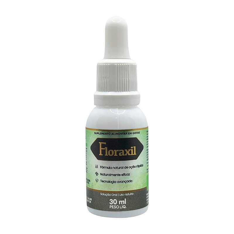 Floraxil 30ml Suporte Digestivo e Redução de Inchaço Lider Pharma Saúde e Bem Estar