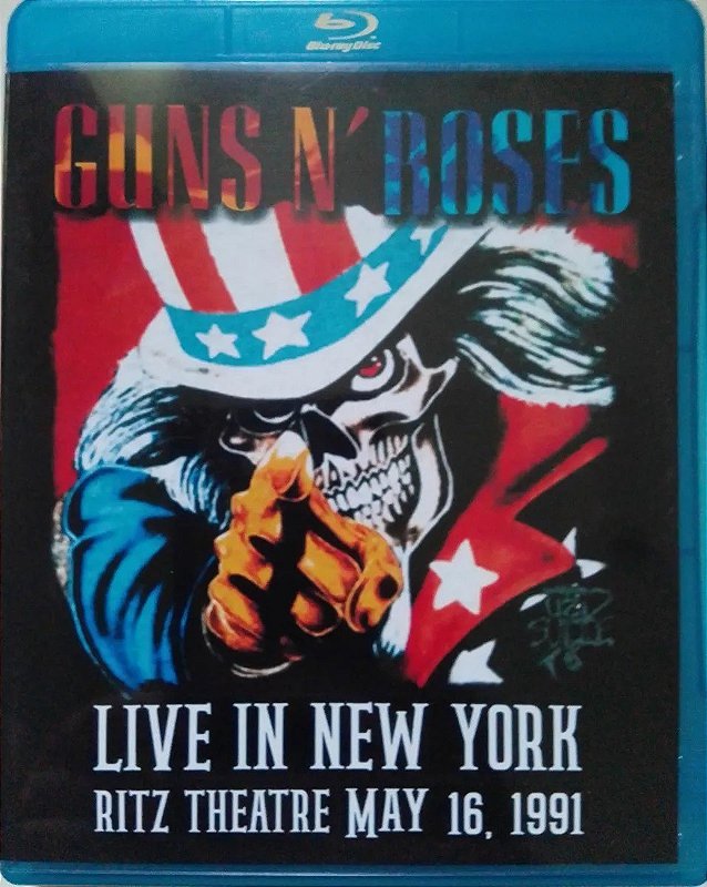 Blu-ray Guns N´roses - Live In New York, Ritz Theatre - MIGRANET