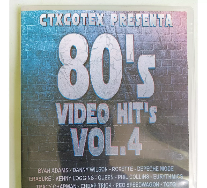 DVD 80´s Video Hit´s Vol.4 - MIGRANET | Loja Online de CD, DVD e