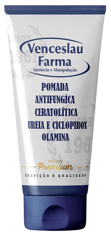 Ciclopirox Olamina 8% + Ureia 40% | Pomada Antifúngica 60g - Venceslau ...