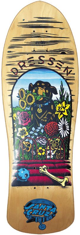 SHAPE SANTA CRUZ ERIC DRESSEN REISSUE DOGHOUSE ESPECIAL 9,99