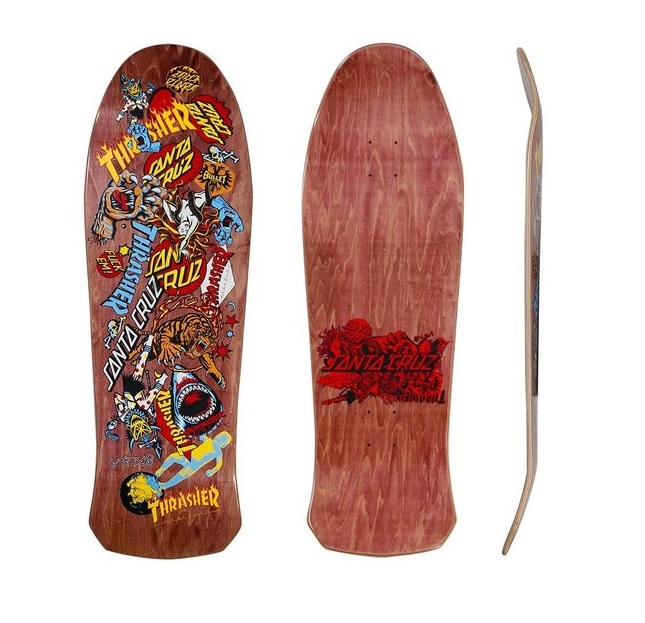 SHAPE SANTA CRUZ x THRASHER SALBA OOPS 10,4