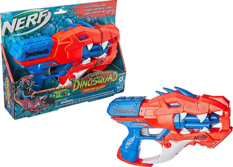 Raptor Slash Nerf Dinosquad - Hasbro F2476 - Noy Brinquedos