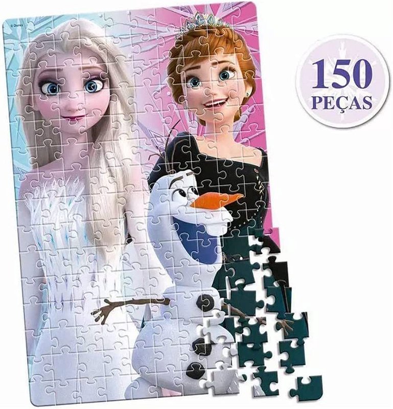 Quebra-Cabeça Princesas 100 Peças 8007 Toyster - Quebra Cabeça