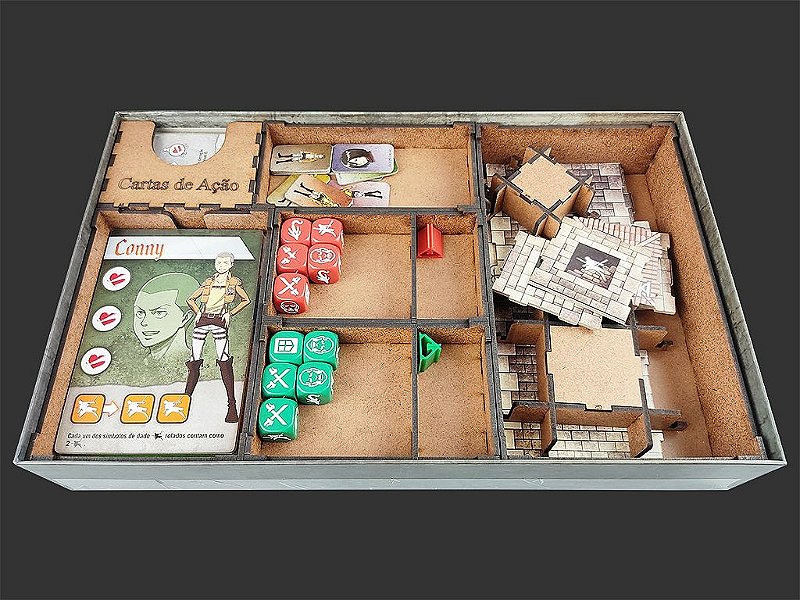 Organizador (SOFT INSERT PARANÁ) para Attack on Titans: A Última