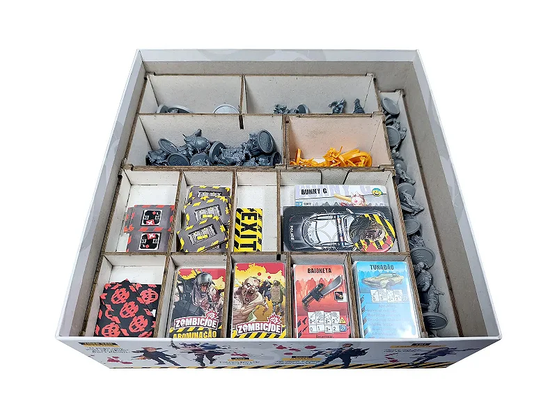 Organizador (SOFT INSERT PARANÁ) para Zombicide 2ª Edição