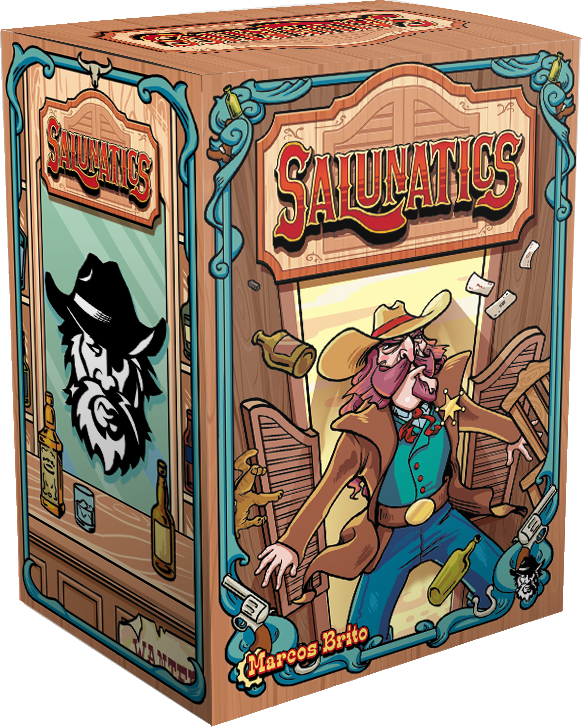 Salunatics - Jogo de Tabuleiro