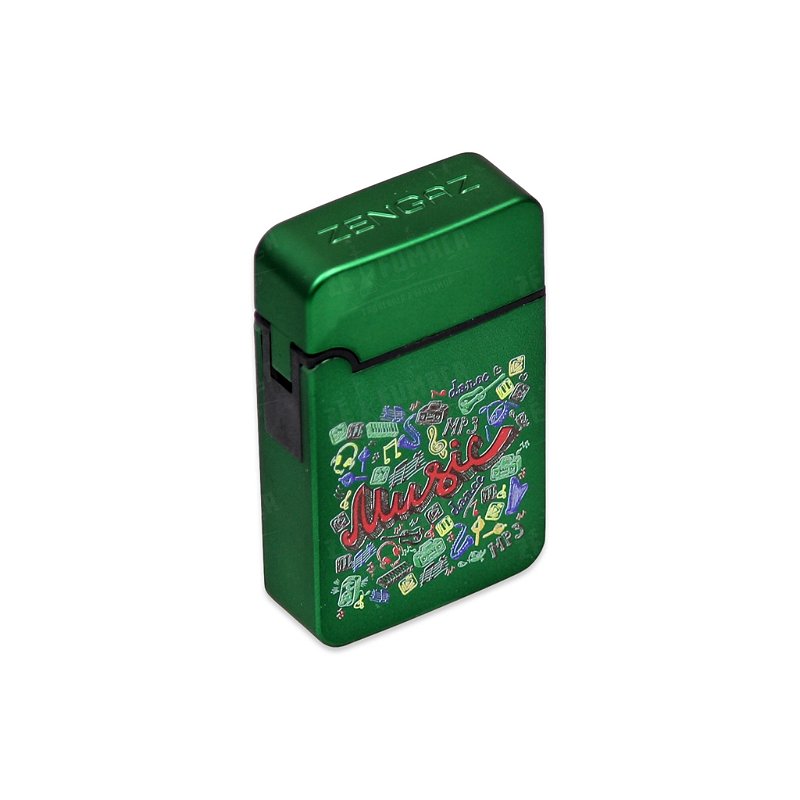 Isqueiro Maarico Zengaz Music - Verde - Z Fumaa - Tabacaria e Head Shop