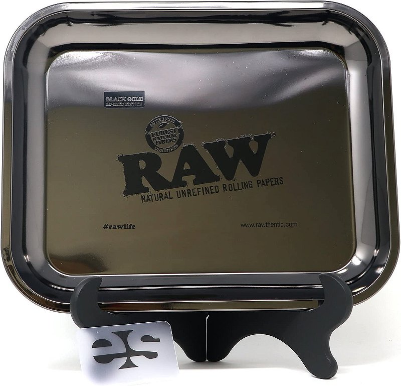 Bandeja de Metal Grande RAW - Black Gold (Edição Limitada) - Zé